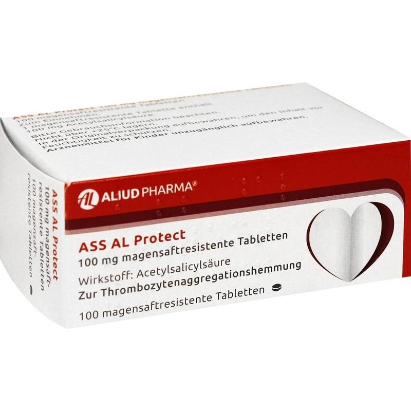 ASS AL Protect 100 mg magensaftres.Tabletten