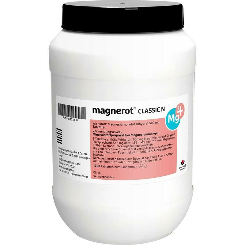 MAGNEROT CLASSIC N Tabletten