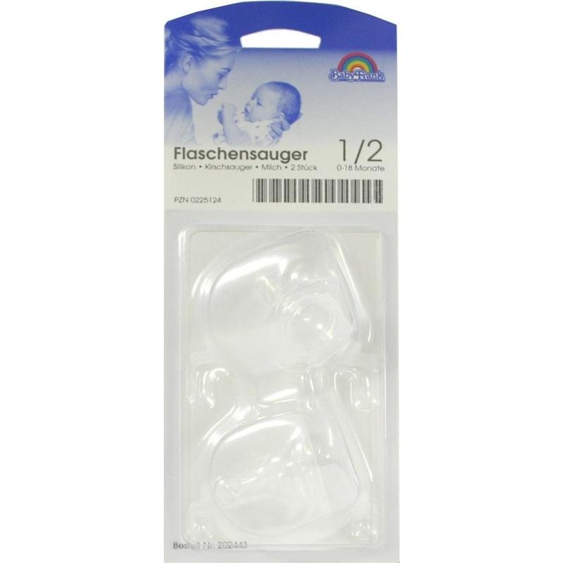 SAUGER Milch Kirsche m.Vent.Silik.0-18 Mon.