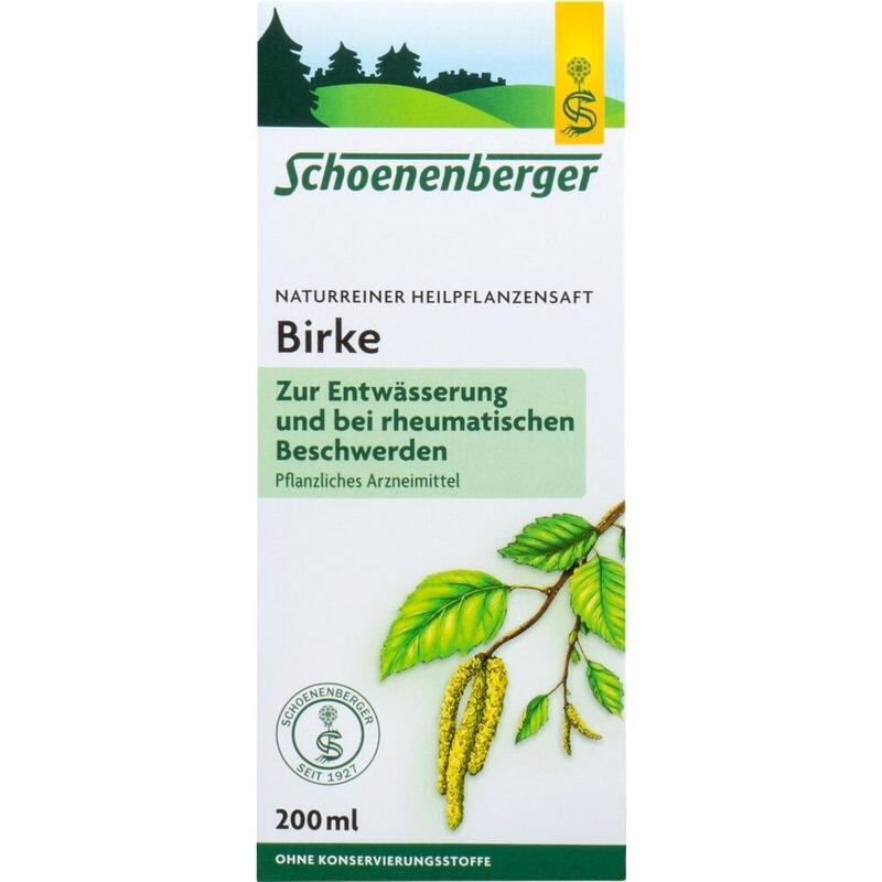BIRKENSAFT Schoenenberger Heilpflanzensäfte