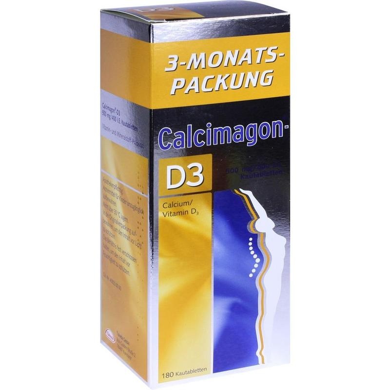 CALCIMAGON D3 Kautabletten