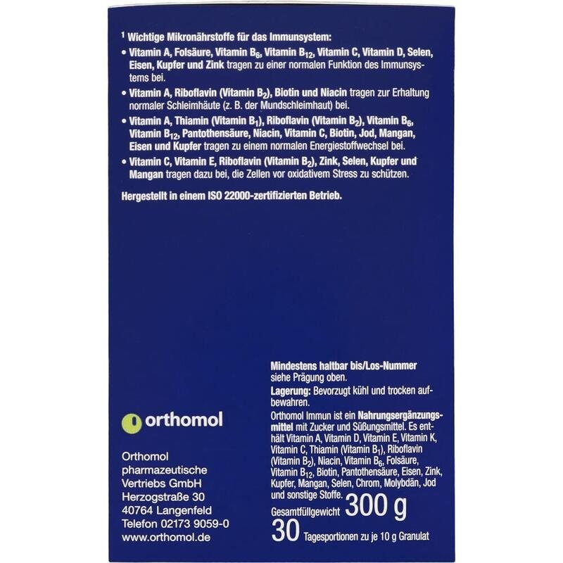 ORTHOMOL Immun Granulat Beutel