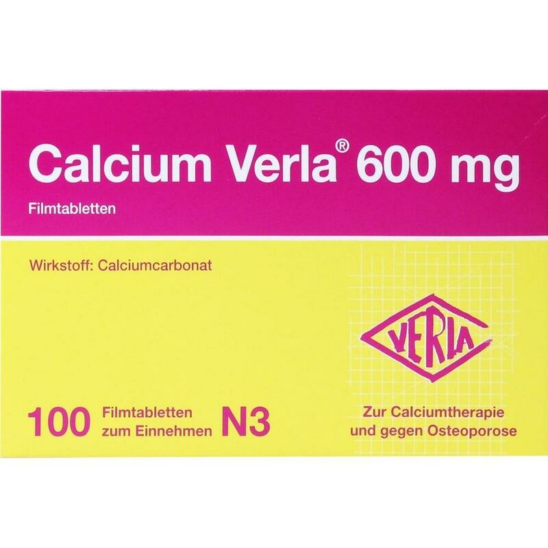 CALCIUM VERLA 600 mg Filmtabletten