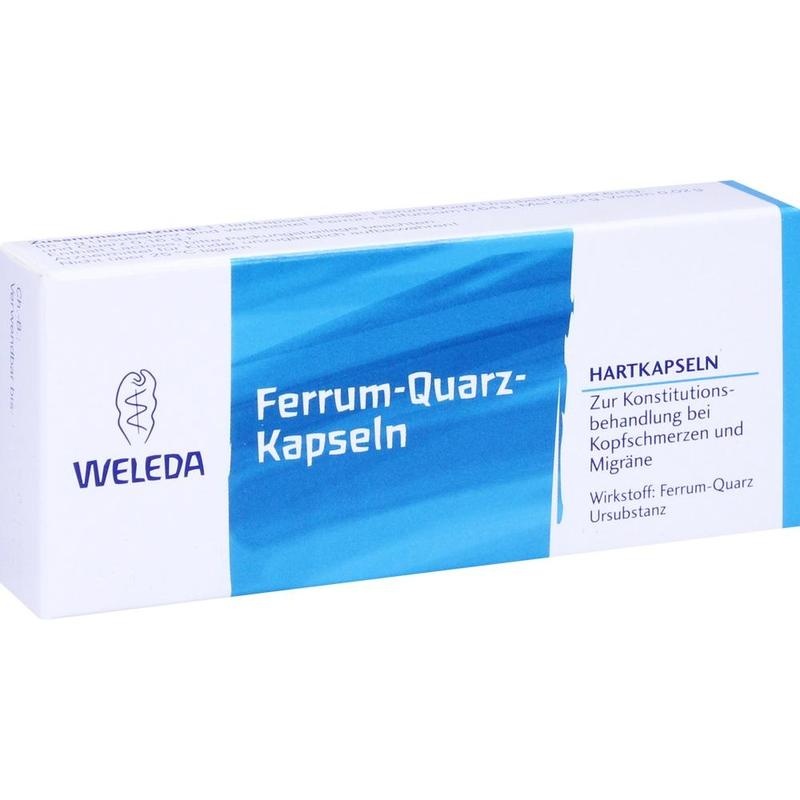 FERRUM QUARZ Hartkapseln