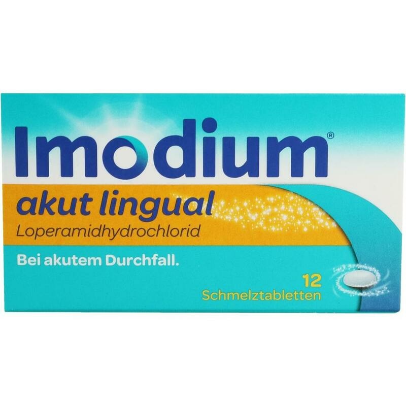 IMODIUM akut lingual Schmelztabletten