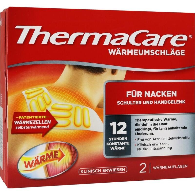 THERMACARE Nacken/Schulter Auflagen z.Schmerzlind.
