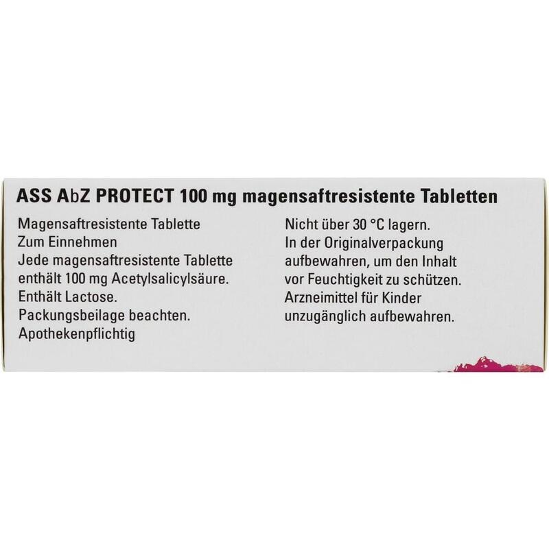ASS AbZ PROTECT 100 mg magensaftresist.Tabl.