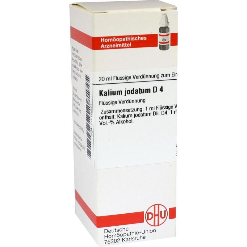 KALIUM JODATUM D 4 Dilution