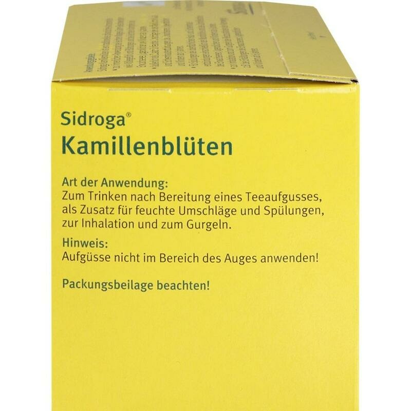 SIDROGA Kamillenblüten Tee Filterbeutel