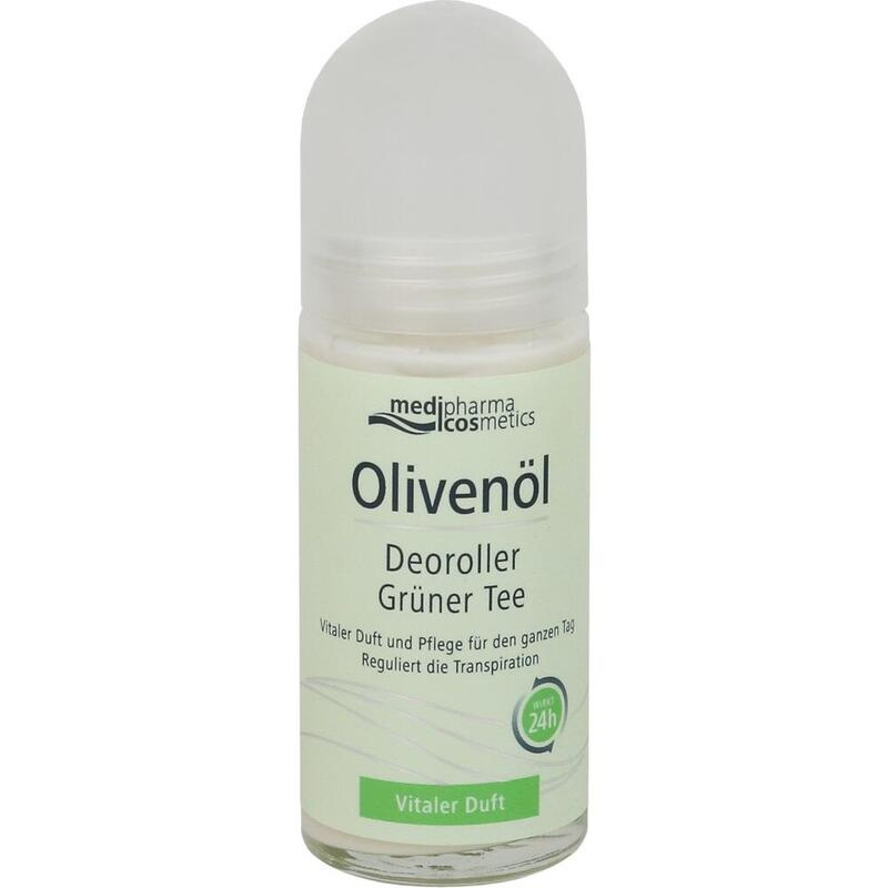 OLIVENÖL DEOROLLER grüner Tee
