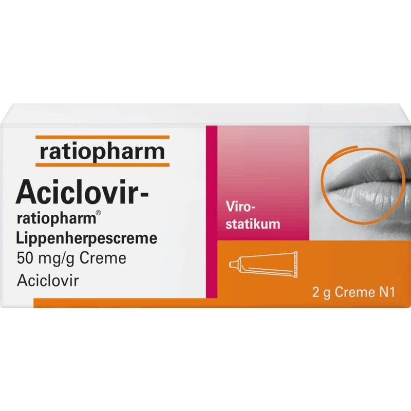 ACICLOVIR-ratiopharm Lippenherpescreme