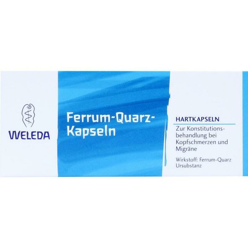 FERRUM QUARZ Hartkapseln