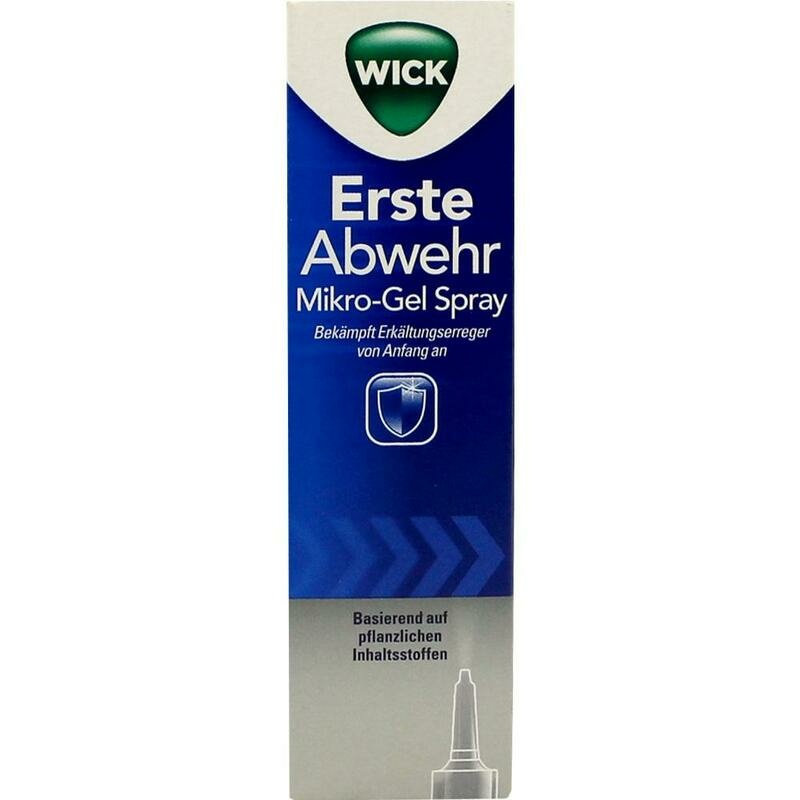 WICK Erste Abwehr Nasenspray Sprühflasche