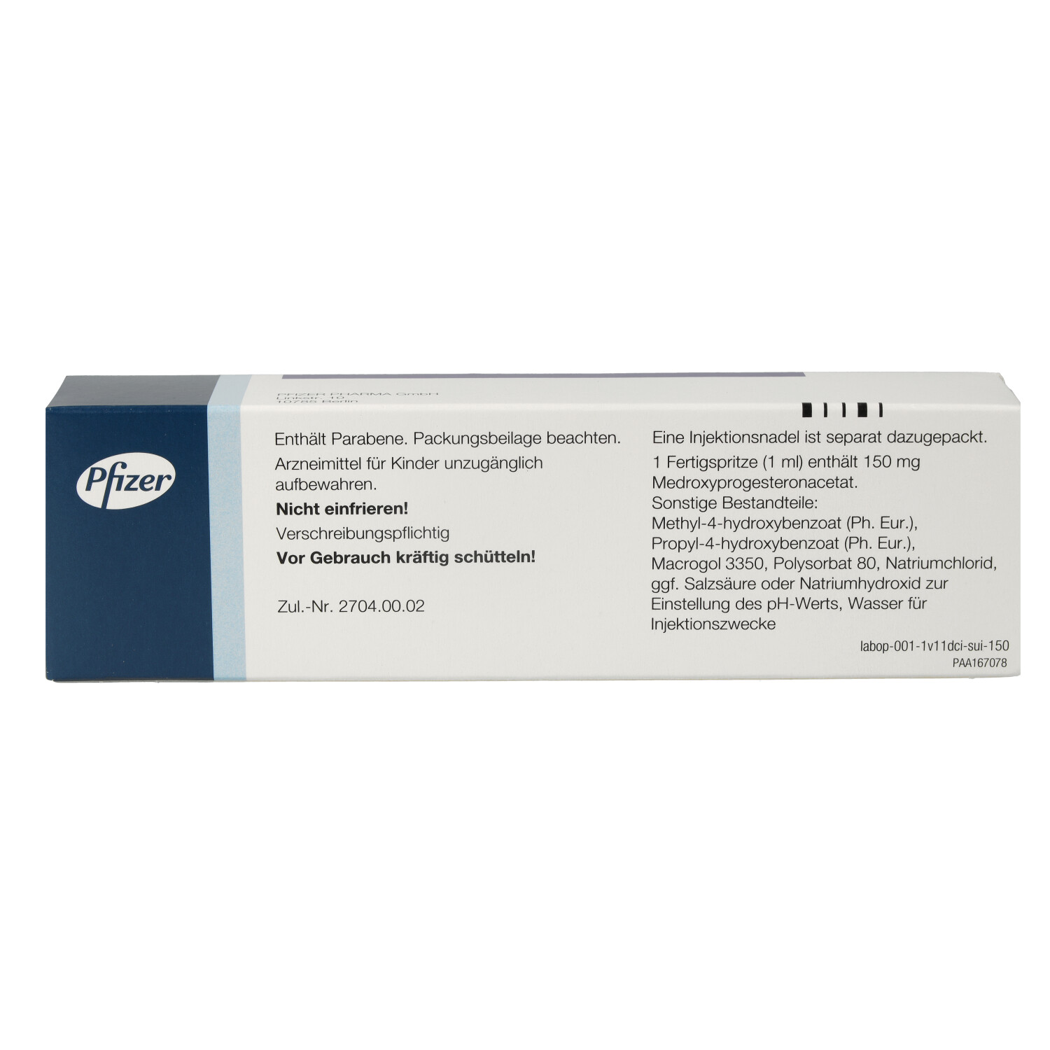 DEPO-CLINOVIR 150 mg Injektionssusp.i.e.Fertigspr.