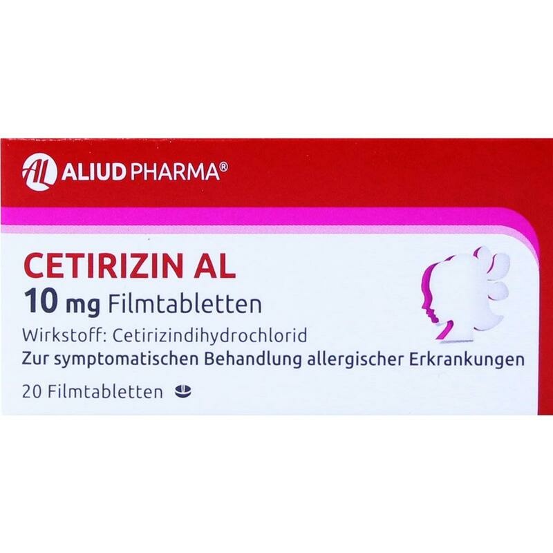 CETIRIZIN AL 10 mg Filmtabletten
