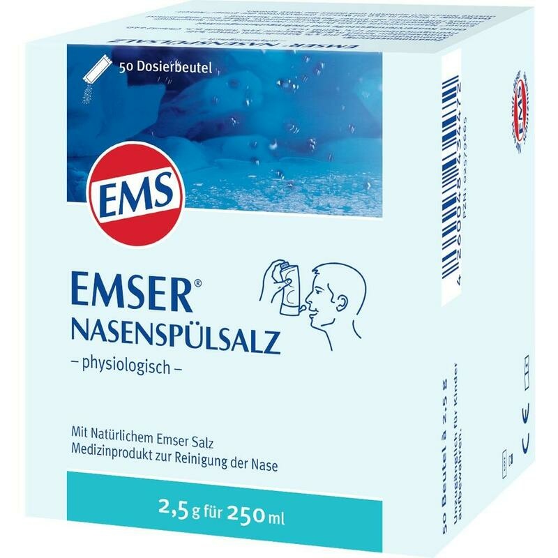 EMSER Nasenspülsalz physiologisch Btl.