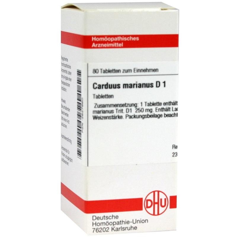 CARDUUS MARIANUS D 1 Tabletten