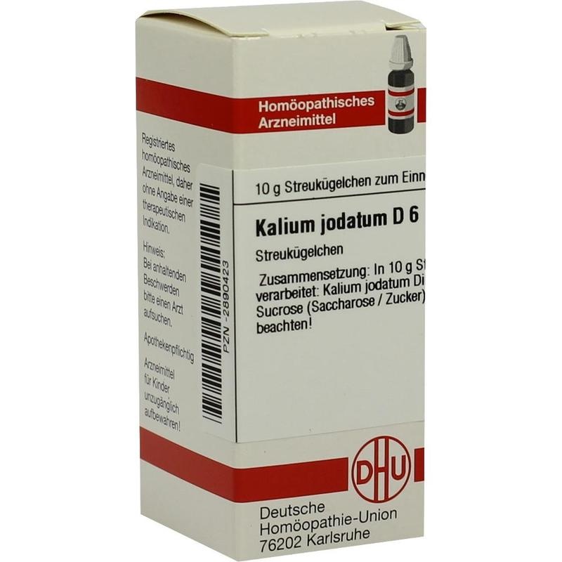 KALIUM JODATUM D 6 Globuli
