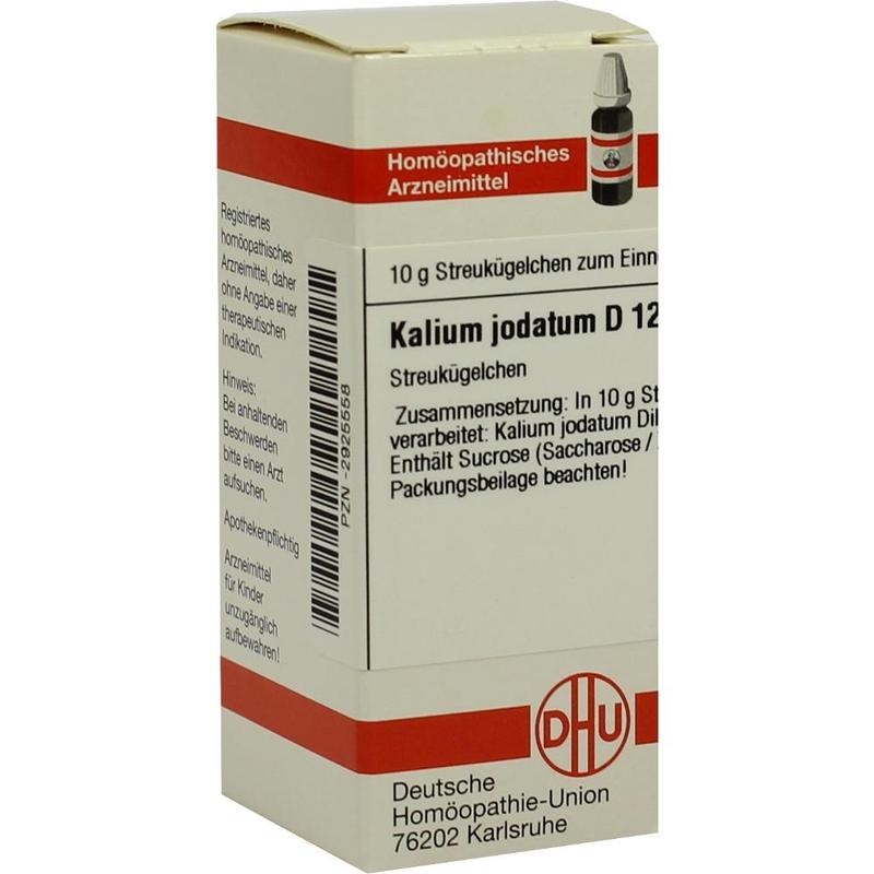 KALIUM JODATUM D 12 Globuli