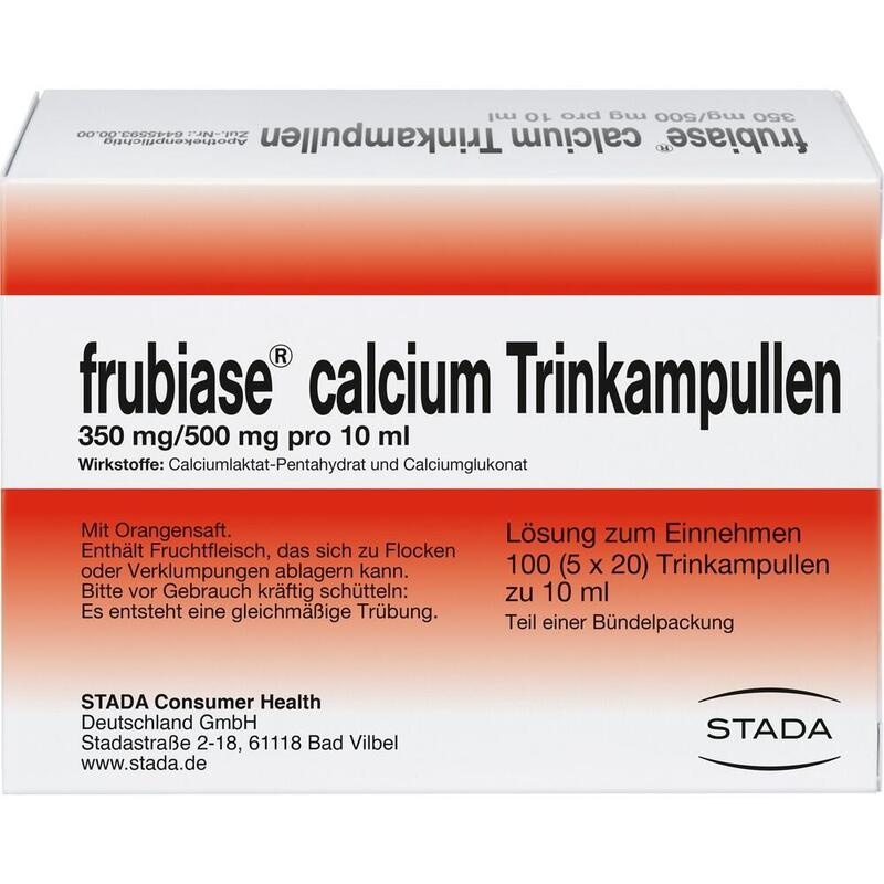 FRUBIASE CALCIUM T Trinkampullen