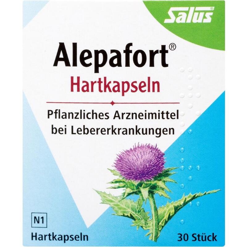 ALEPAFORT Mariendistel Hartkapseln