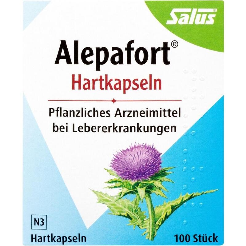 ALEPAFORT Mariendistel Hartkapseln