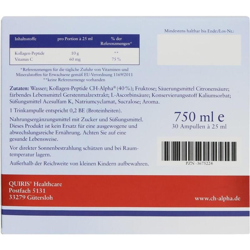 CH ALPHA Trinkampullen