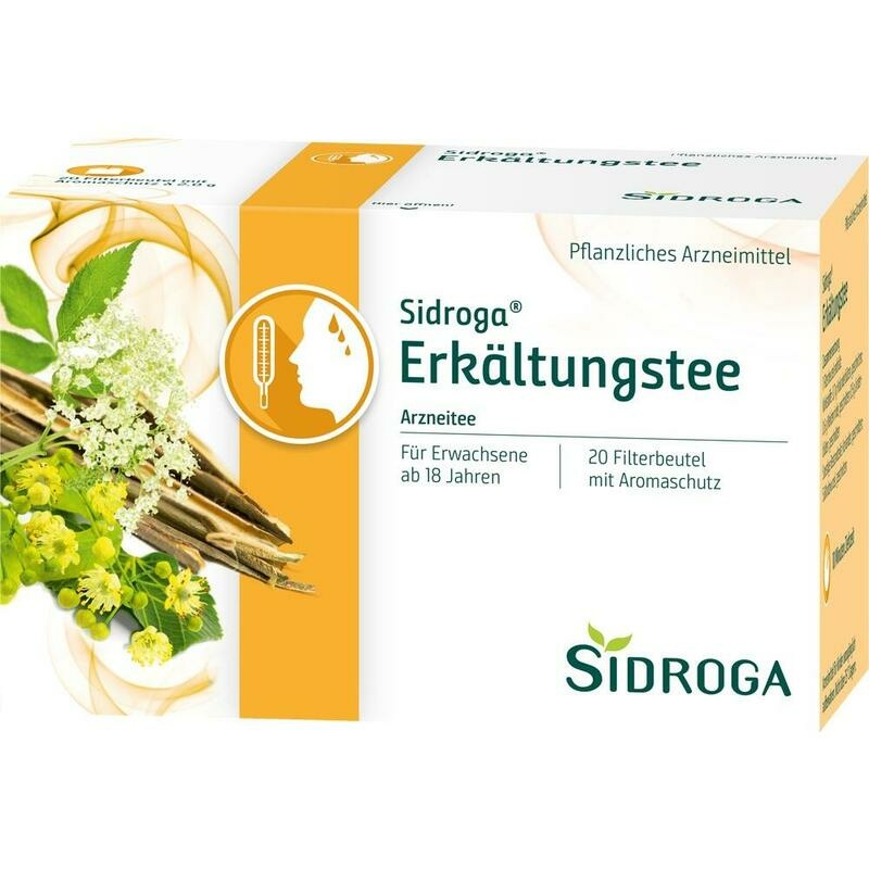 SIDROGA Erkältungstee Filterbeutel