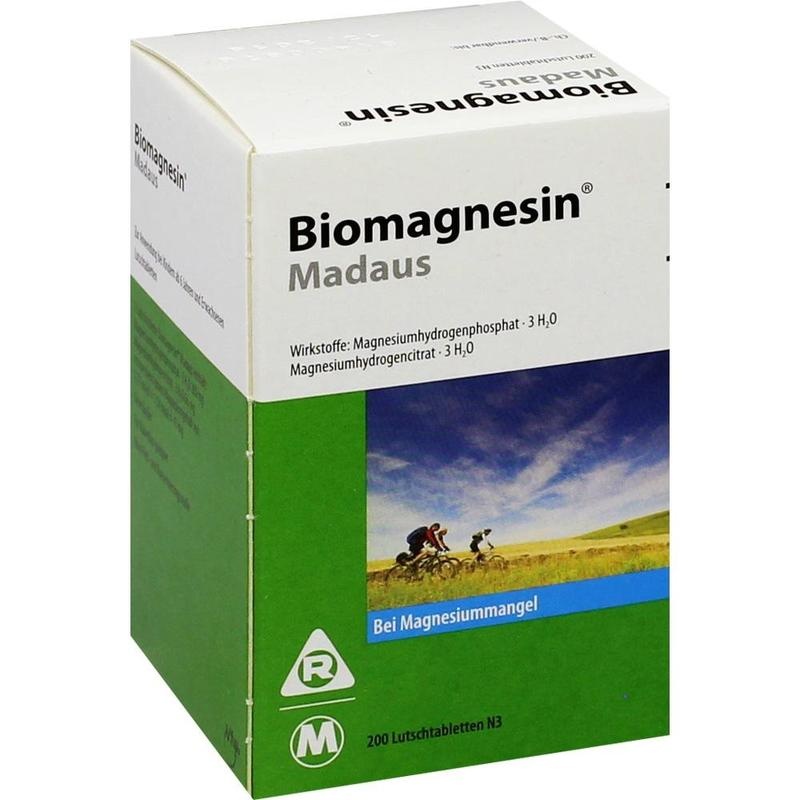 BIOMAGNESIN Madaus Lutschtabletten
