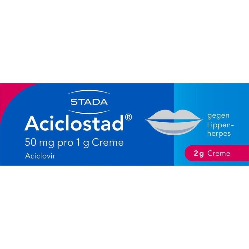 ACICLOSTAD Creme gegen Lippenherpes