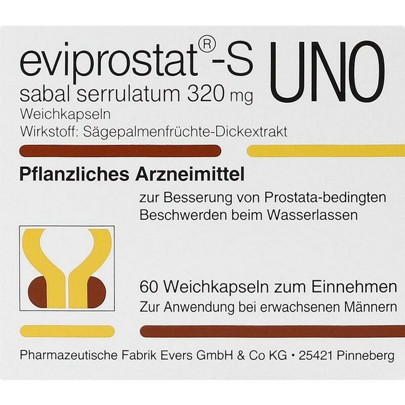 EVIPROSTAT-S sabal serrulatum 320 uno Kapseln