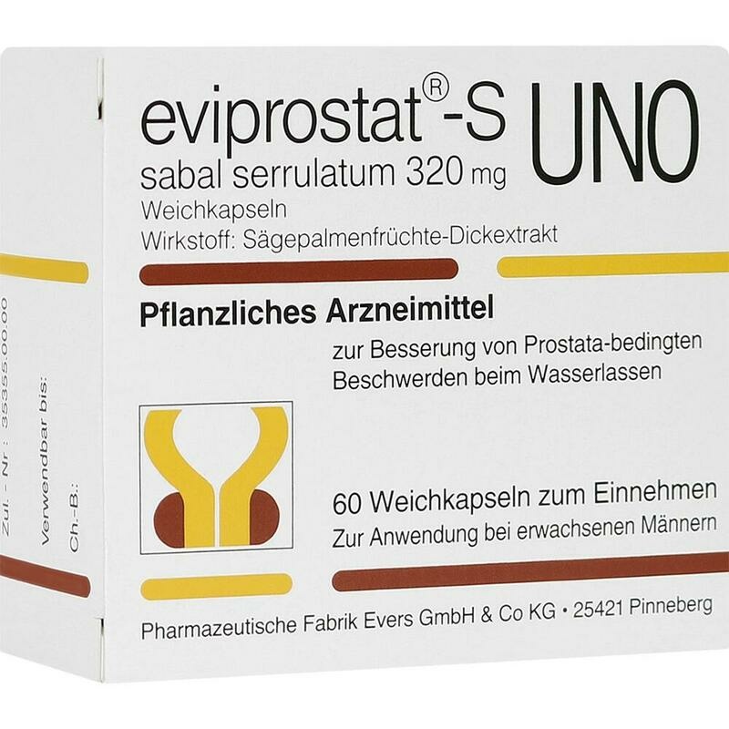 EVIPROSTAT-S sabal serrulatum 320 uno Kapseln