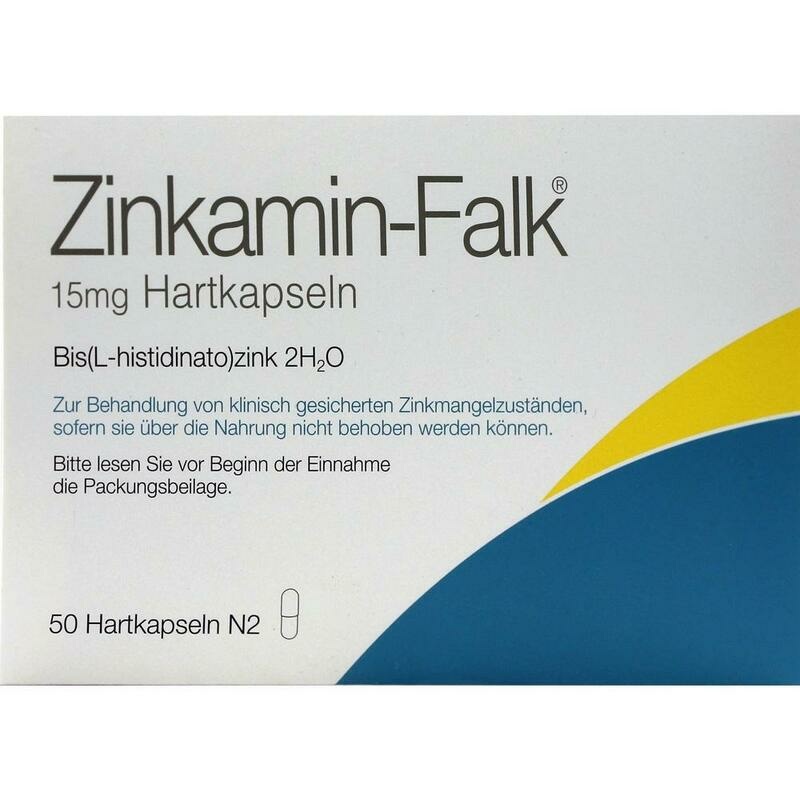 ZINKAMIN Falk 15 mg Hartkapseln