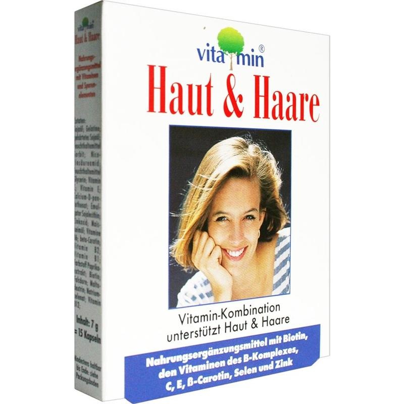 HAUT & HAARE VITAMIN Natur Pharma Kapseln