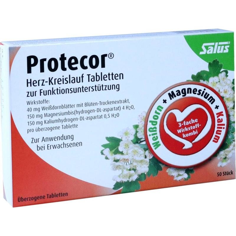 PROTECOR Herz-Kreislauf Tabl.z.Funktionsunt.Salus