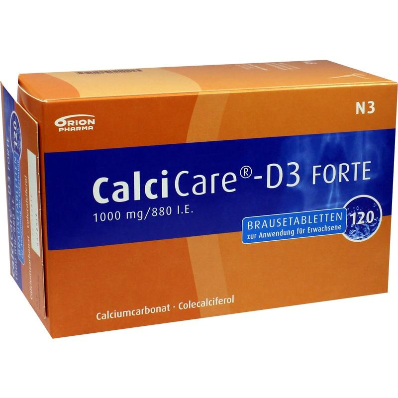 CALCICARE D3 forte Brausetabletten