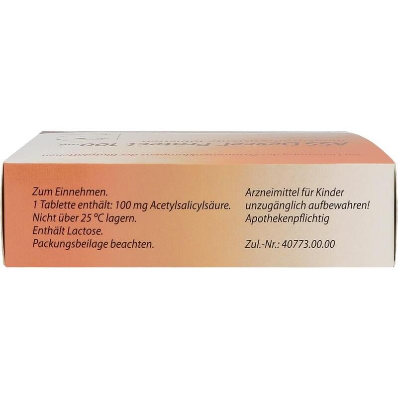 ASS Dexcel Protect 100 mg magensaftres.Tabletten