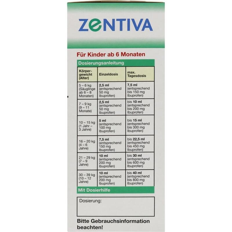 IBUFLAM Kindersaft 20mg/ml gegen Fieber u.Schmerz.