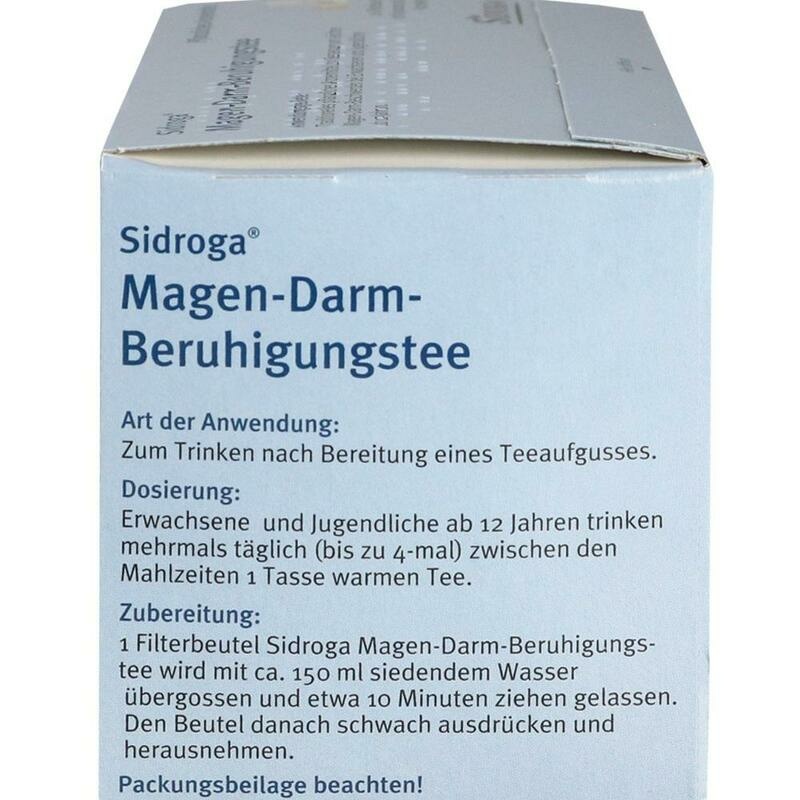 SIDROGA Magen-Darm-Beruhigungstee Filterbeutel