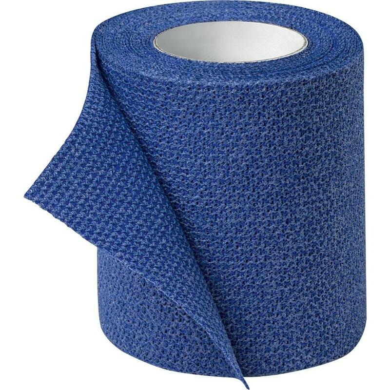 IDEALAST-haft color Binde 6 cmx4 m blau