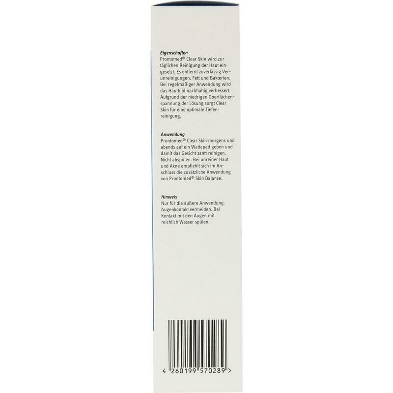 PRONTOMED Clear-Skin reinigendes Gesichtswasser