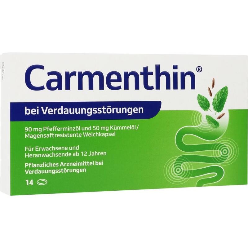 CARMENTHIN bei Verdauungsstörungen msr.Weichkaps.