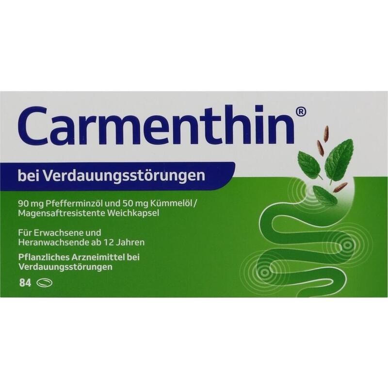 CARMENTHIN bei Verdauungsstörungen msr.Weichkaps.