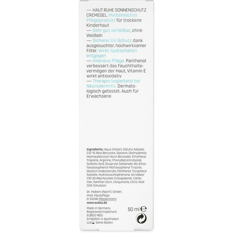 EUBOS KINDER Haut Ruhe Sonnensch.Cr.Gel LSF 30+UVA