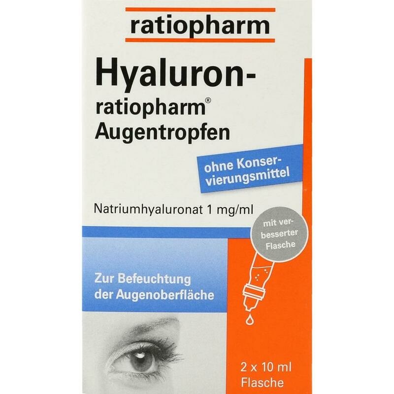 HYALURON-RATIOPHARM Augentropfen