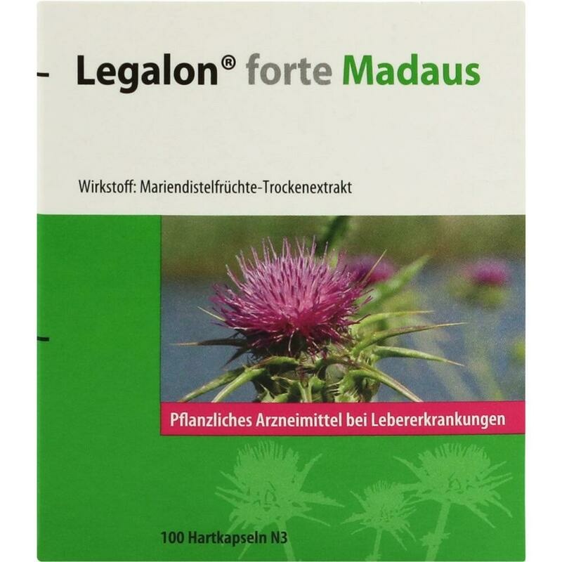 LEGALON forte Madaus Hartkapseln