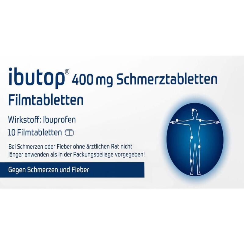 IBUTOP 400 mg Schmerztabletten Filmtabletten