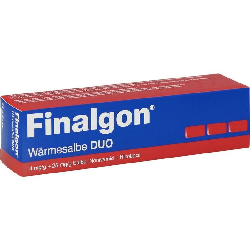 FINALGON Wärmesalbe DUO 4 mg/g + 25 mg/g