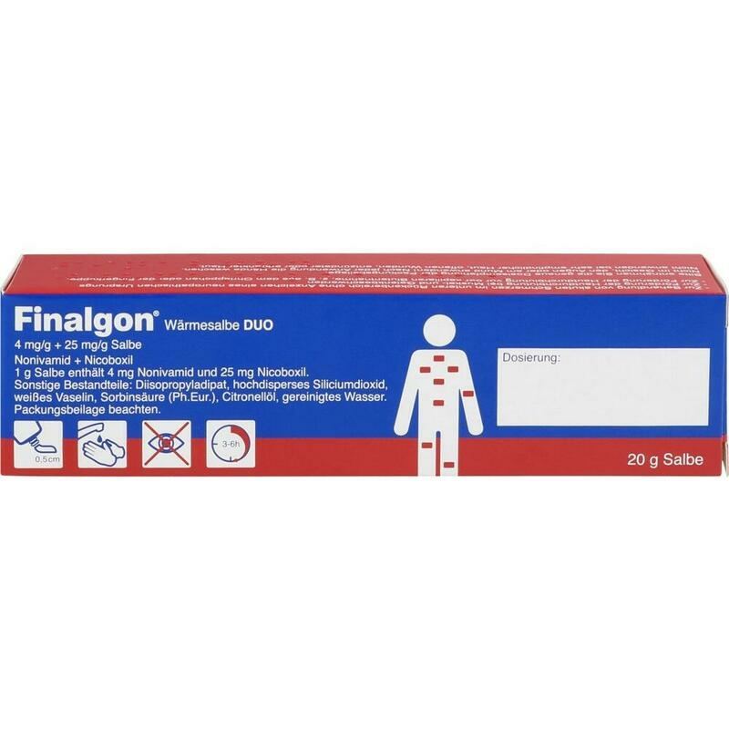 FINALGON Wärmesalbe DUO 4 mg/g + 25 mg/g