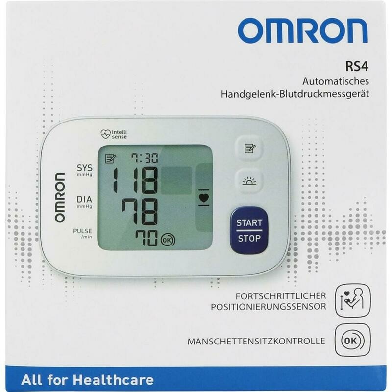OMRON RS4 Handgelenk Blutdruckmessgerät HEM-6181-D